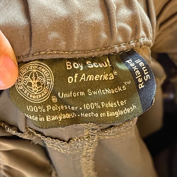 Boys scouts  Olive Cargo Pants - Picture 8 of 11